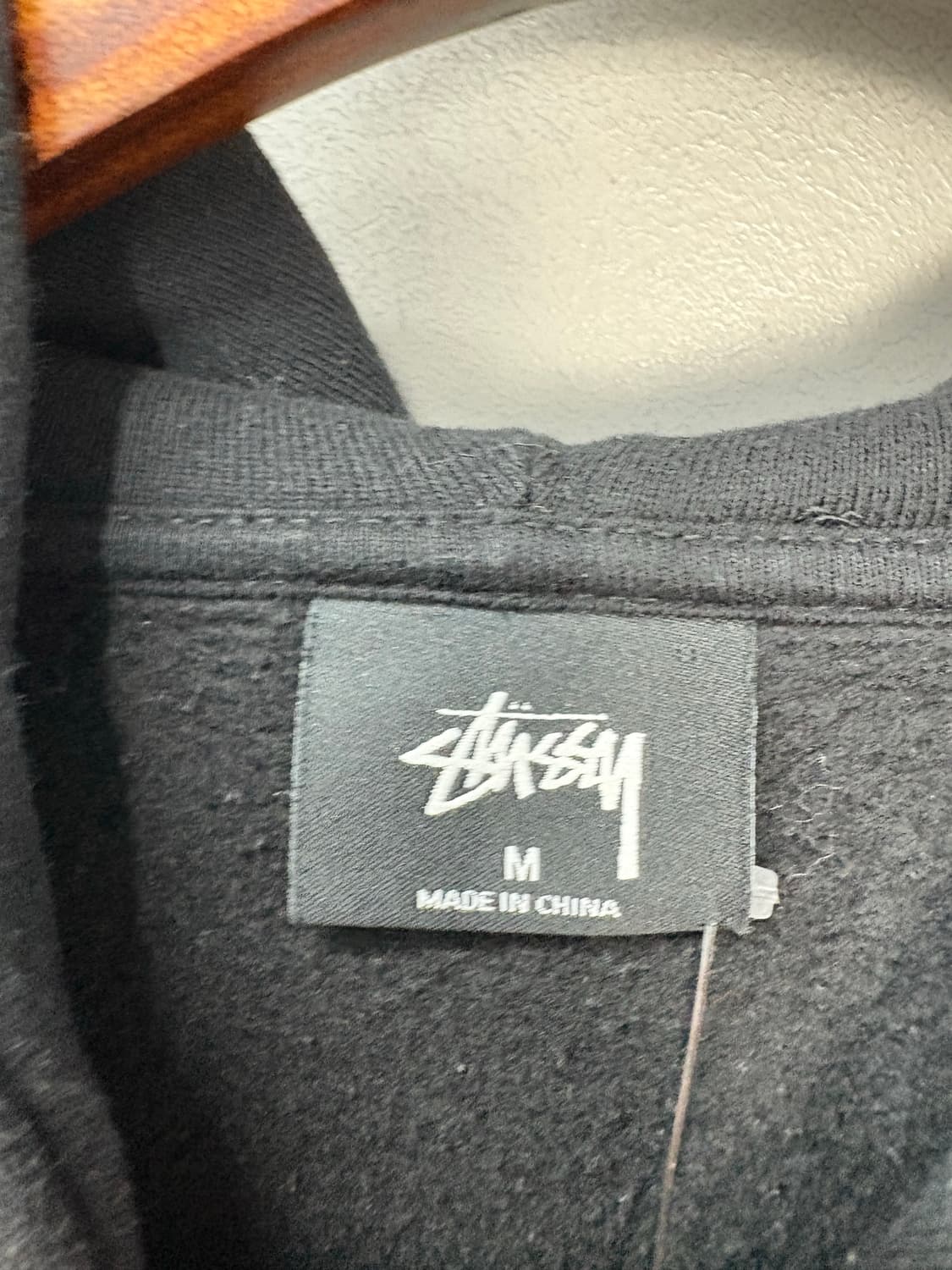 스투시 루즈핏 음양 플레임 로고 후드티 A2808 상품이미지6