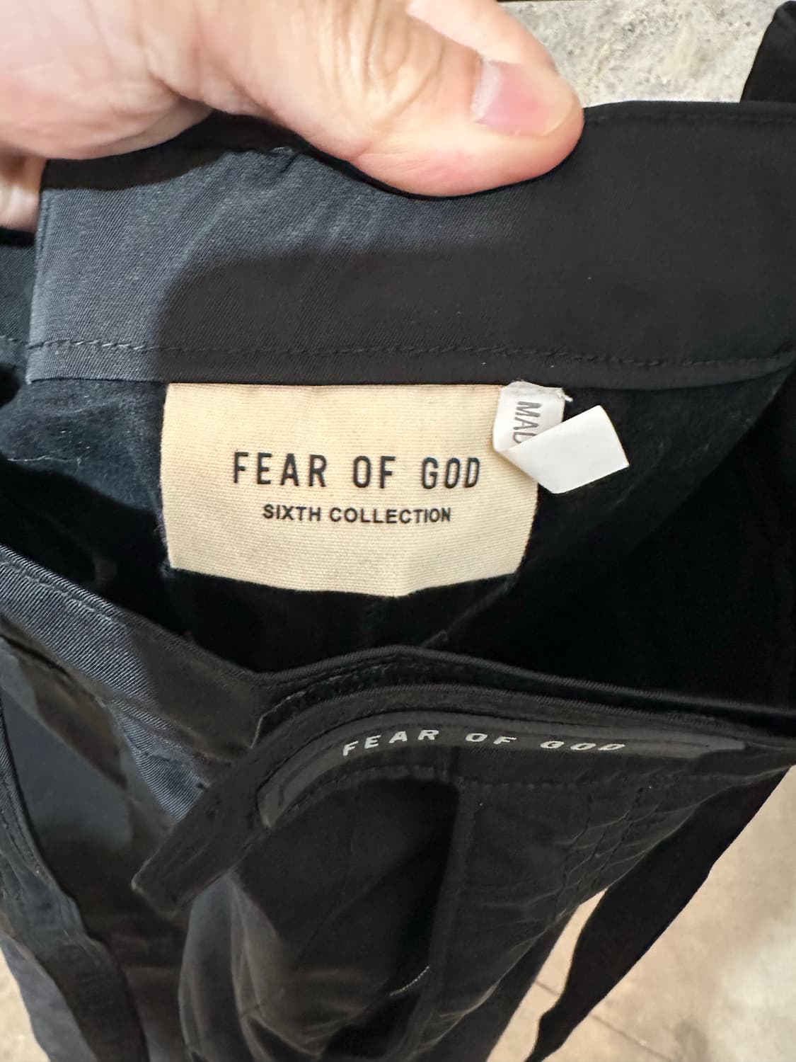 피어 오브 갓 6th 컬렉션 배기 나일론 라운지 팬츠 상품이미지4