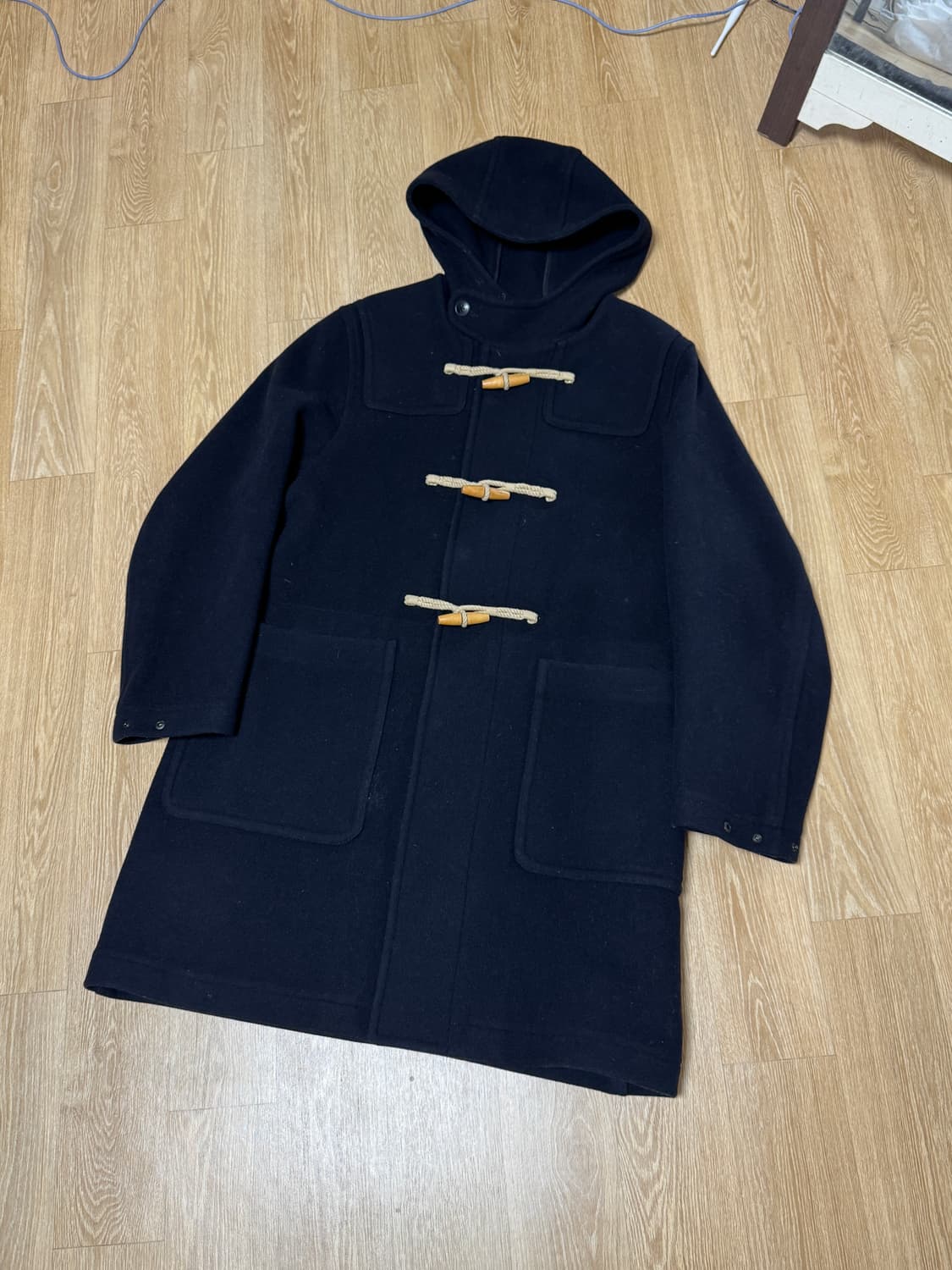 빈폴 네이비 더플 코트 100 상품이미지1