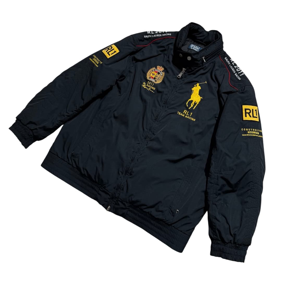 폴로 랄프 로렌 빅포니 에스파냐 RL1 레이싱팀 봄버 자켓 상품이미지3