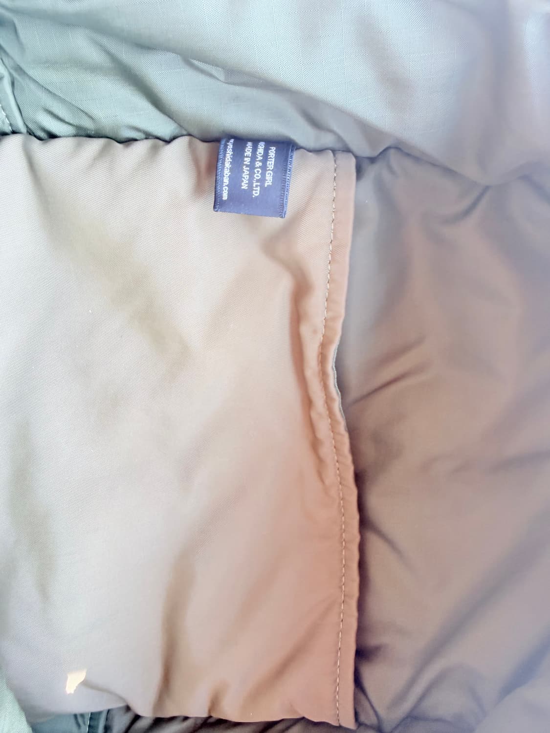 포터걸 PORTER GIRL 배낭 데이팩 696-06193 Khaki 상품이미지9