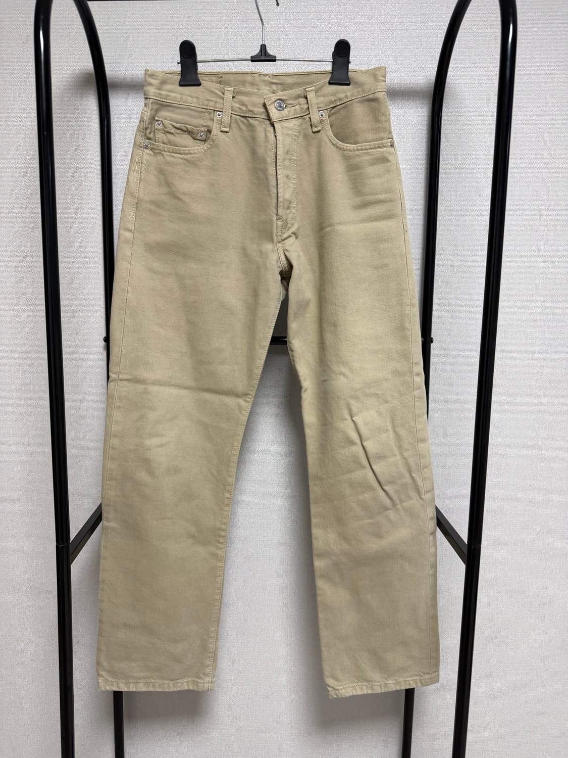 빈티지 리바이스 501 베이지 데님팬츠 상품이미지1
