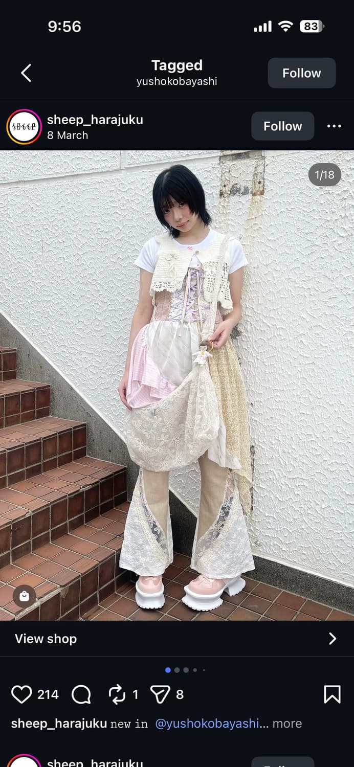 26ss 유쇼 코바야시 코르셋 드레스 Corset dress /Os 상품이미지1