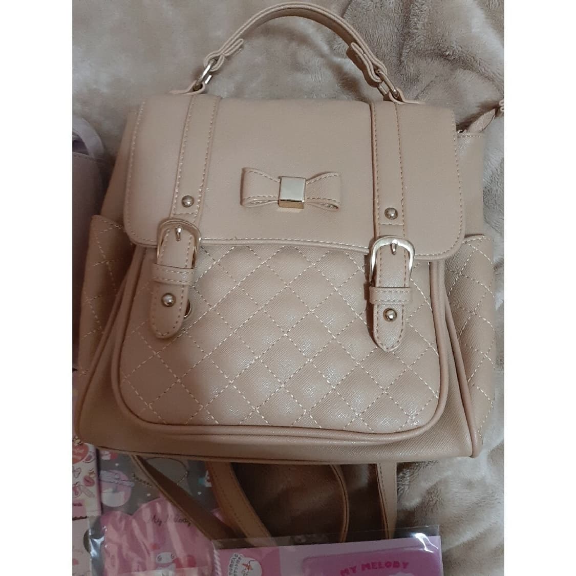 리즈리사 리즈멜로 쿠키 리본 백팩 히메갸루 라떼갸루 일본 빈티지 상품이미지1