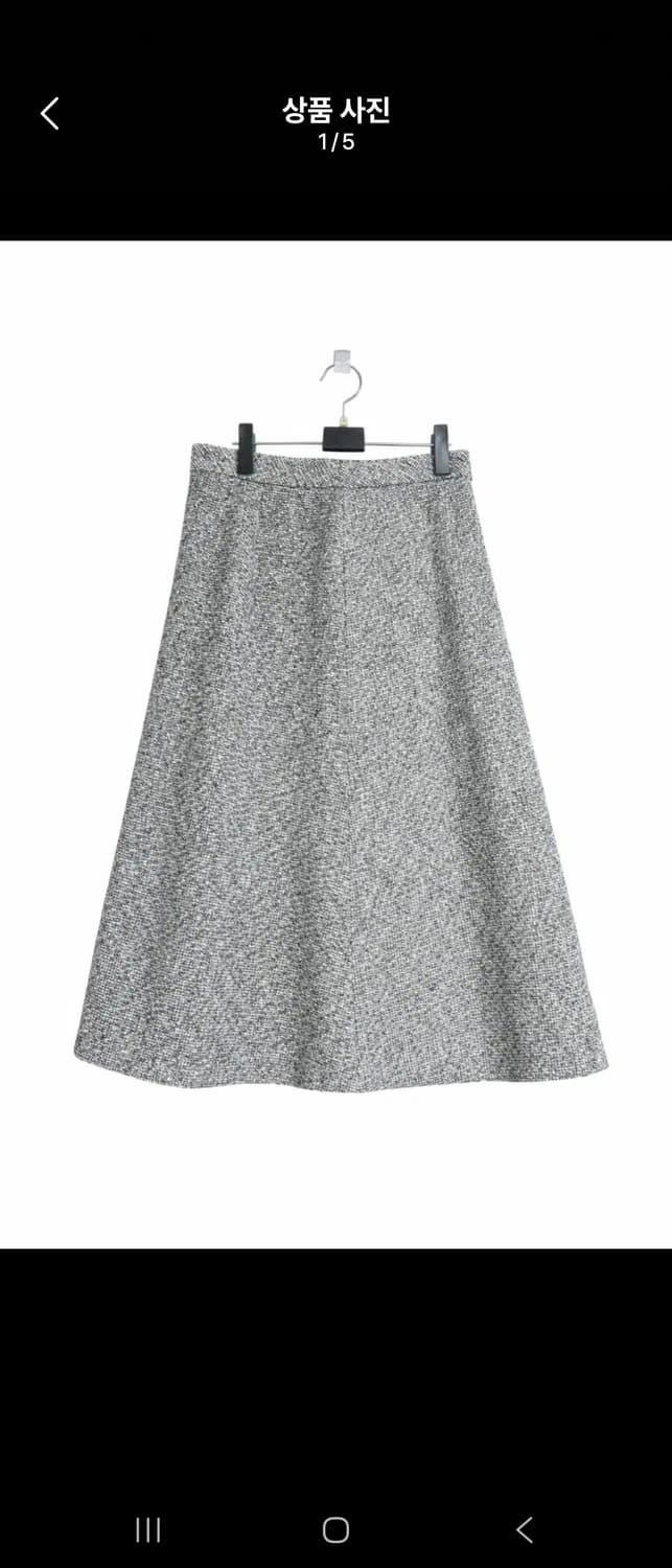 SYSTEM(시스템) 트위드 A라인 스커트(55) 상품이미지1