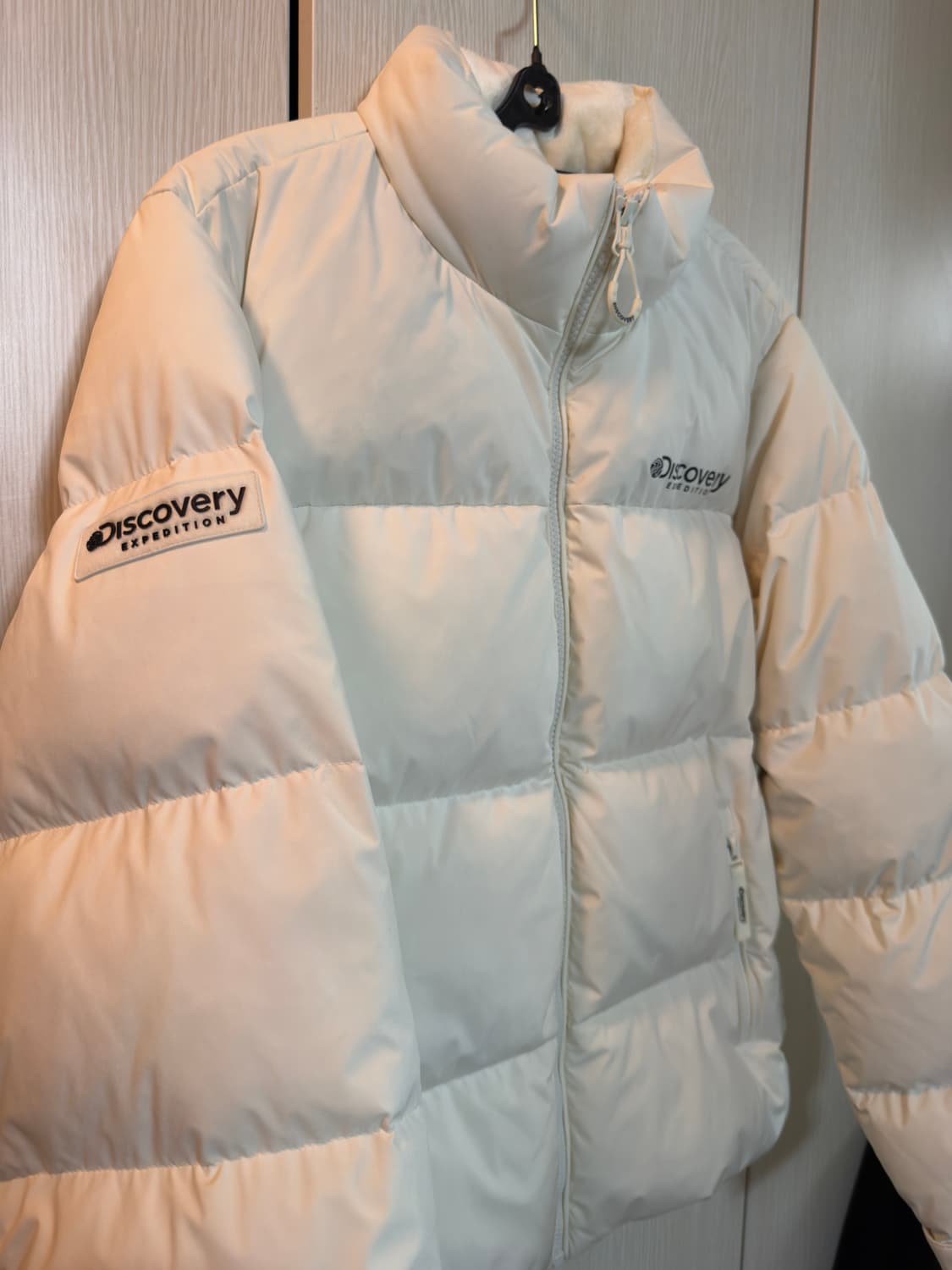 디스커버리 패딩 반슬리 고프코어 다운 (IVORY) 상품이미지3