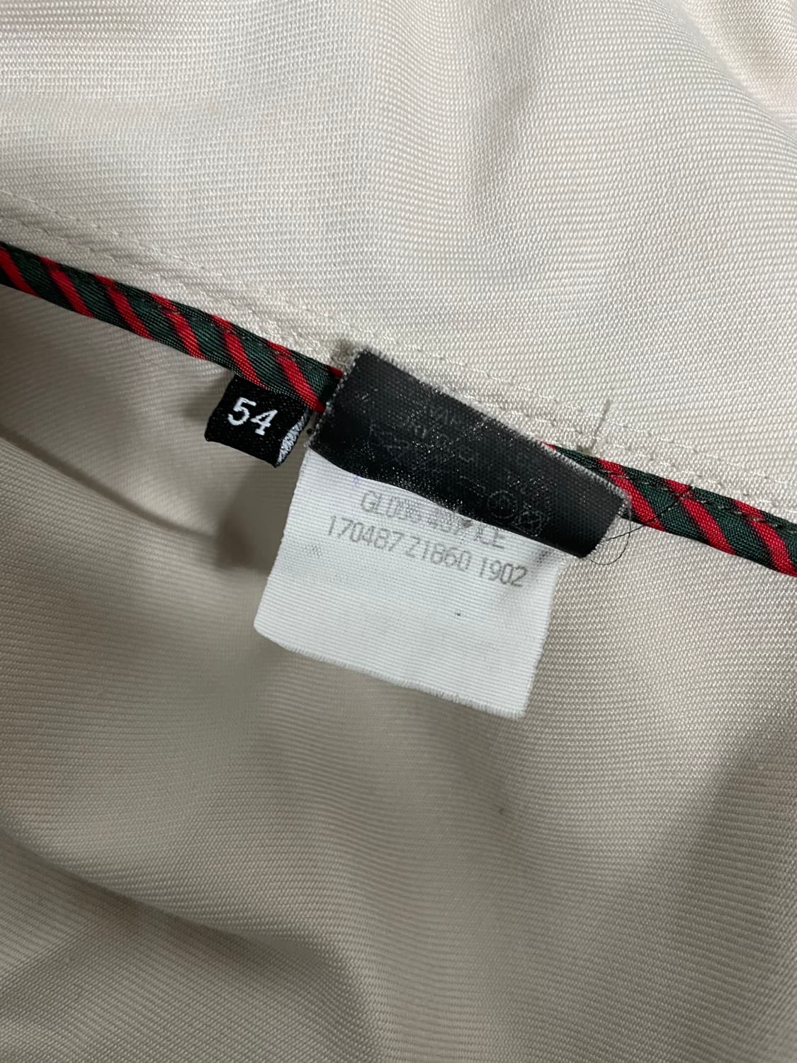 [54,XL]구찌 by 톰포드 필드 재킷 아이보리 상품이미지5