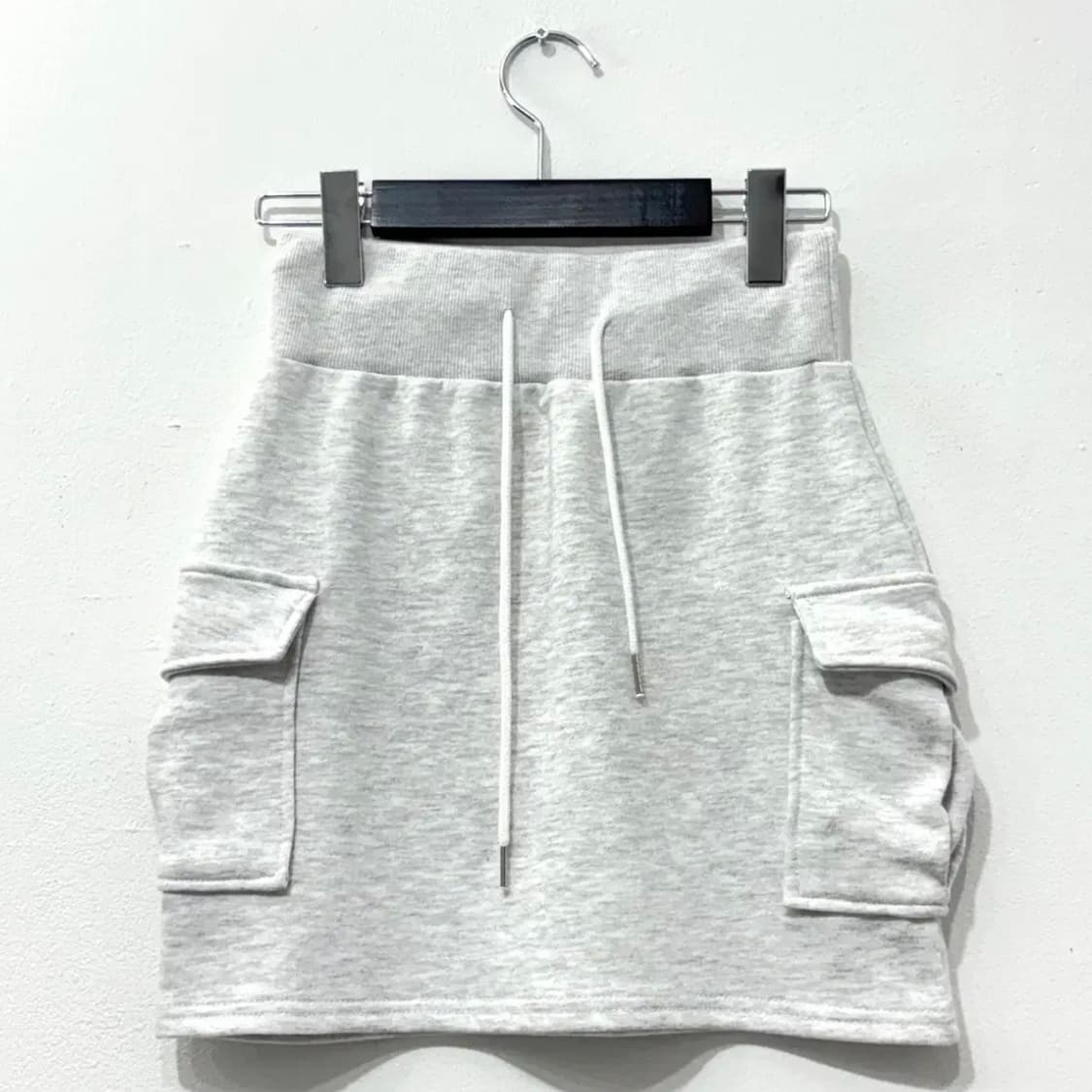 [새상품] 면 카고 밴딩 치마 2컬러 상품이미지3