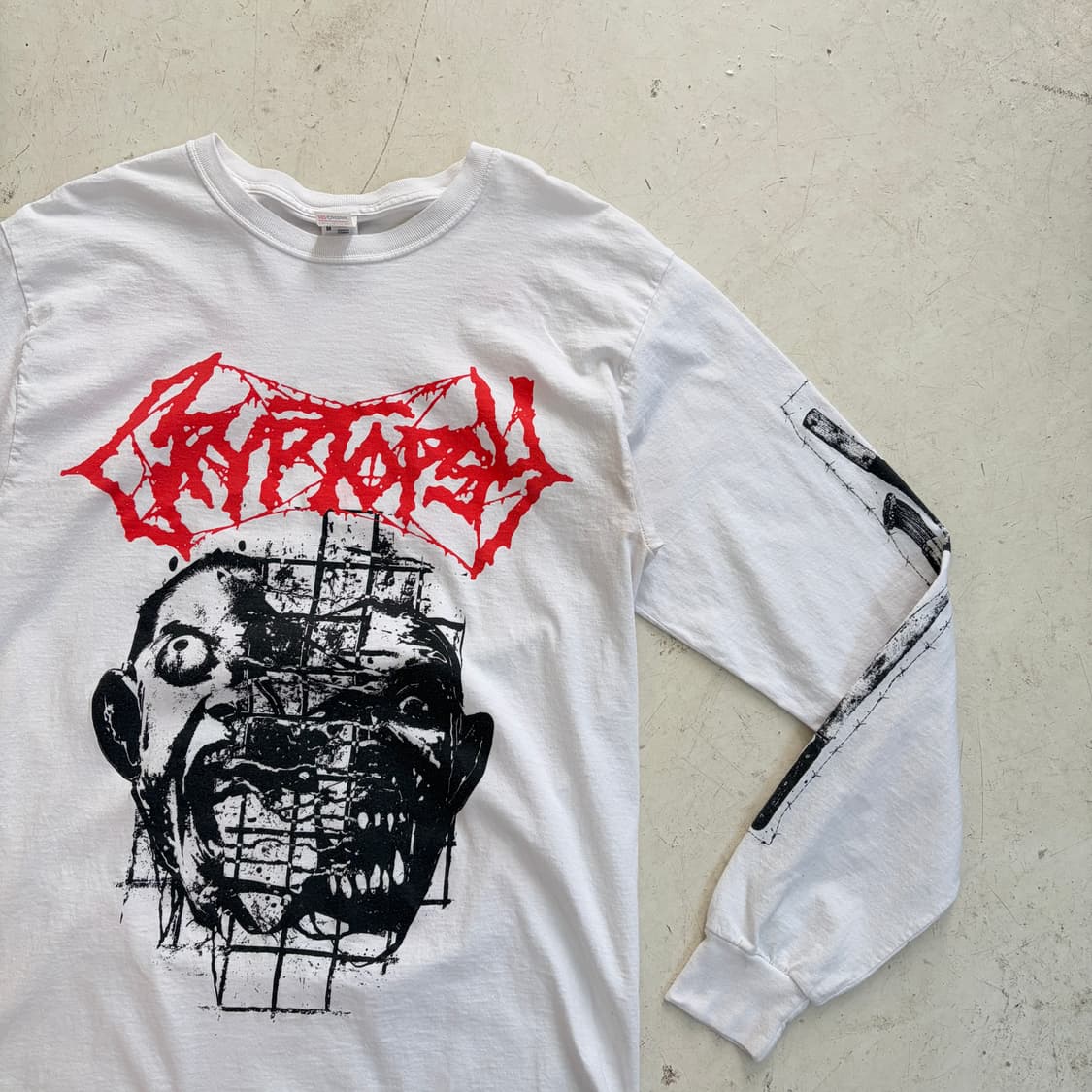 데스메탈 크립토시 Let This Dirt Define 롱슬리브 M 상품이미지2