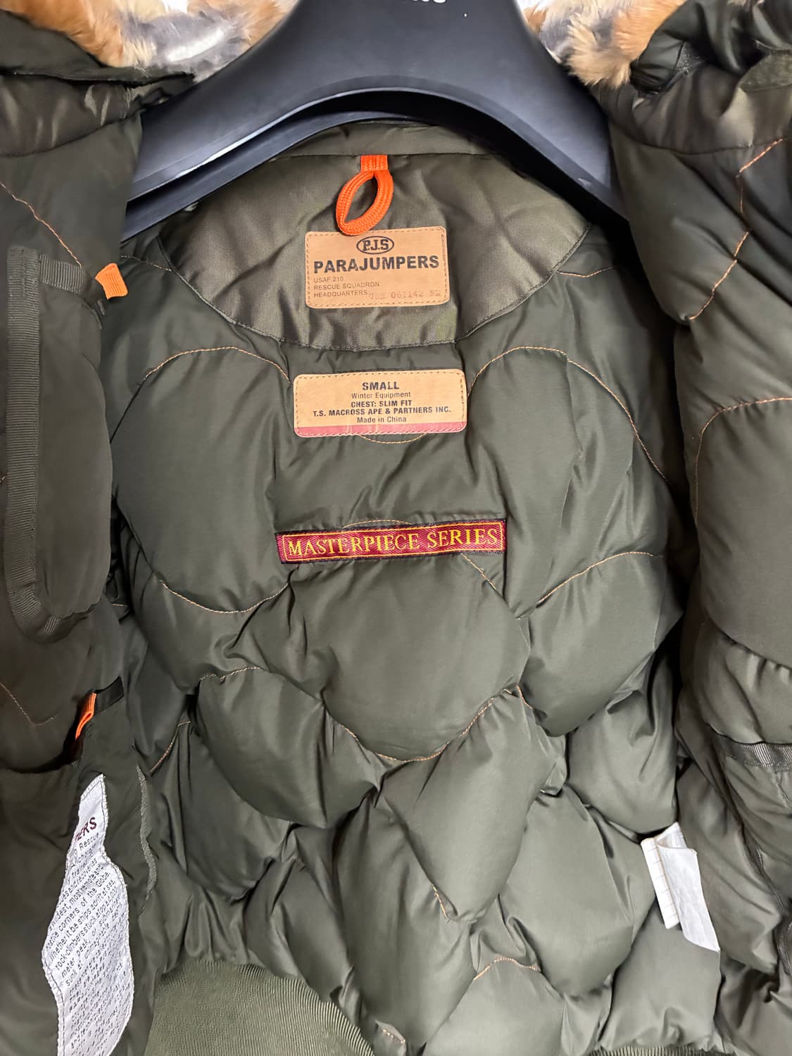 파라점퍼스 토끼털 고비 상품이미지2