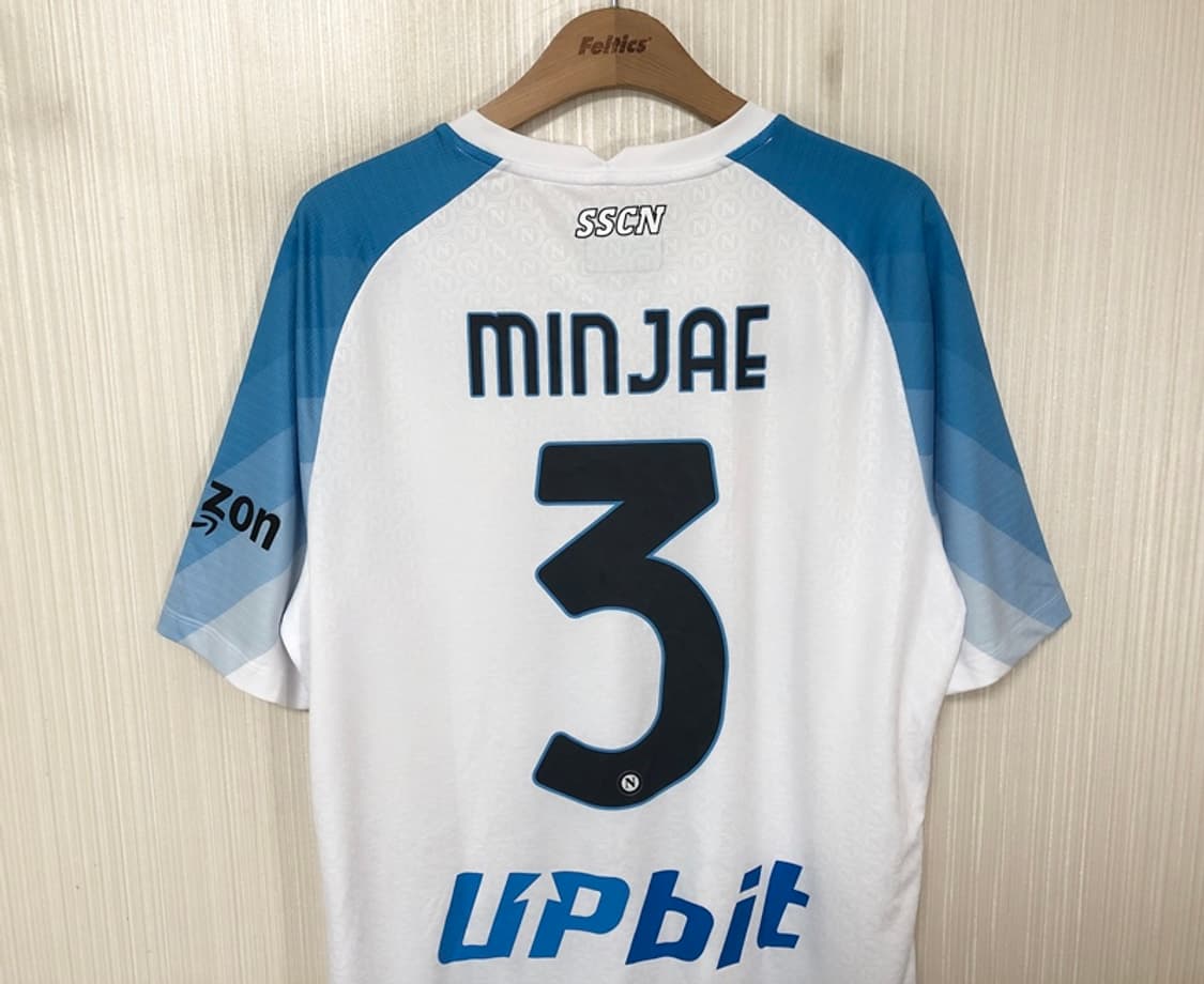EA7 나폴리 22-23 우승기념 페이스게임유니폼 XL #3 김민재 상품이미지9