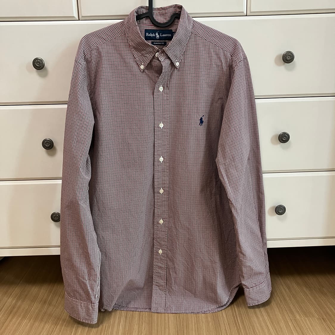 [Polo] 폴로 랄프로렌 클래식핏 깅엄 체크 셔츠 (15/M) 상품이미지1