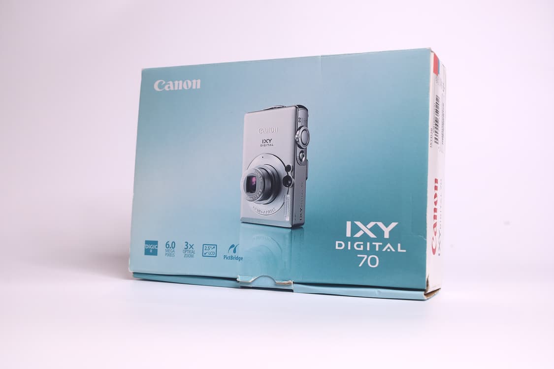 캐논 익시 디지털 70 (익서스 60 일본 내수 모델) 박스셋 상품이미지8