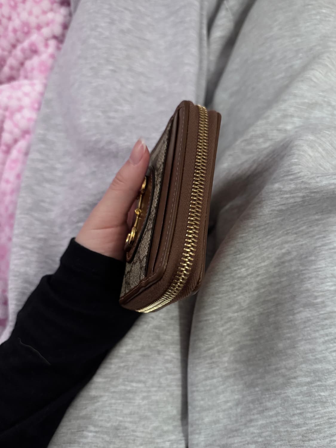 구찌 홀스빗 1955 지퍼 카드지갑 상품이미지3