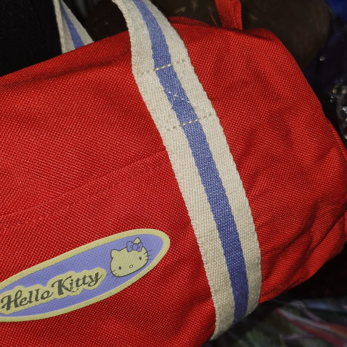 01s 고전 헬로키티 스포티 망치 보스턴백 상품이미지6