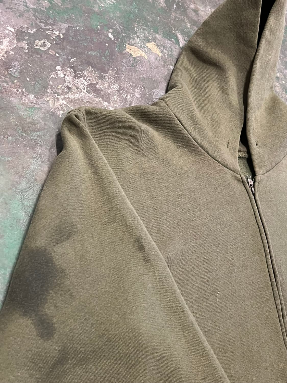 90's [M] 미군 해병대 USMC 풀집 후디 SOFFE 빈티지 군복 상품이미지5