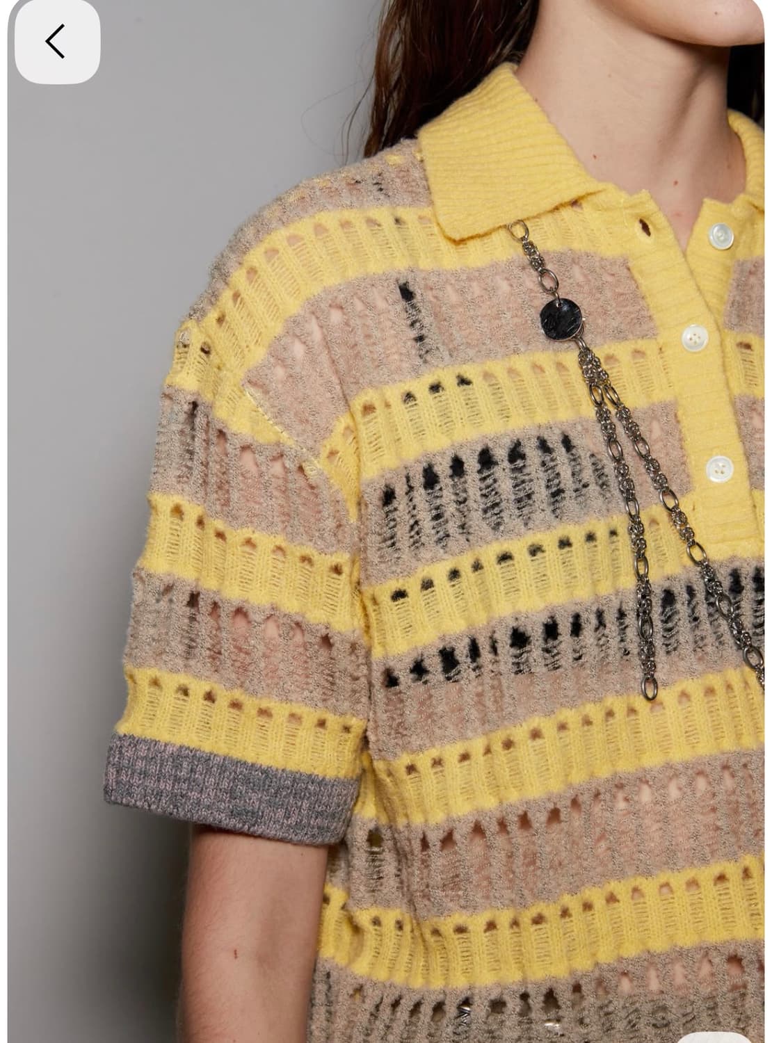 새상품 컨디션 Andersson Bell 니트 폴로 XS(44,55가능) 상품이미지8