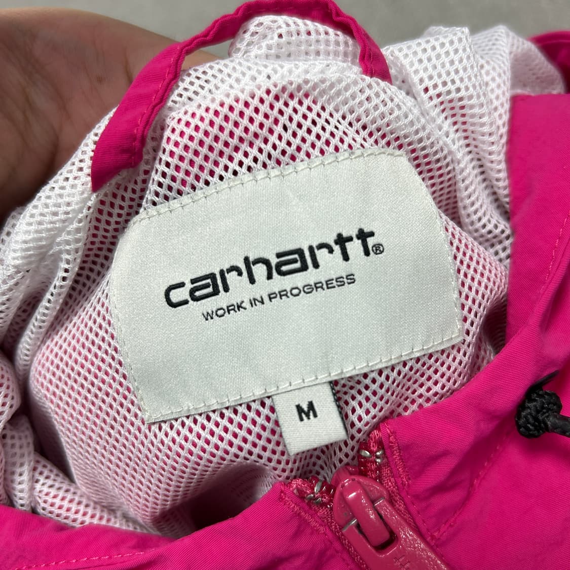 칼하트 WIP 우먼스 스크립트 풀오버 아노락(M) 상품이미지2