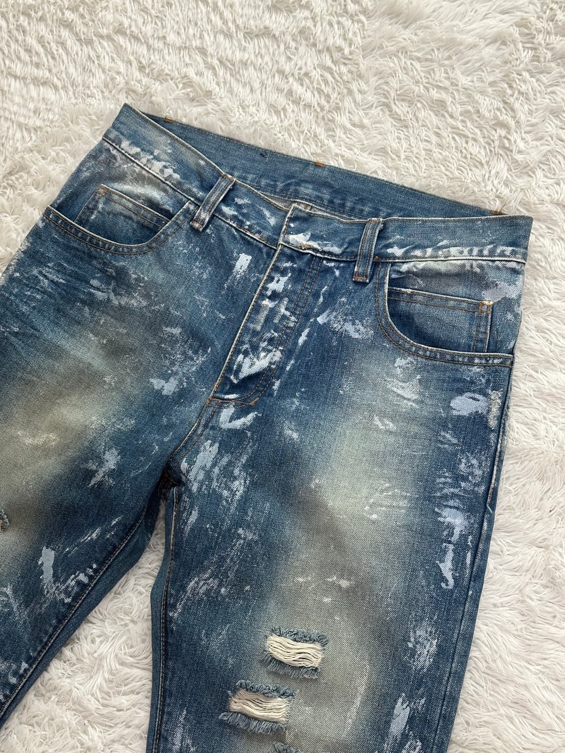 발망 데미지 워싱 청바지 29 상품이미지1