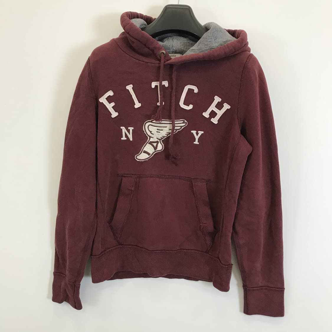 아베크롬비 버건디 Y2K 후드 [S] 상품이미지1