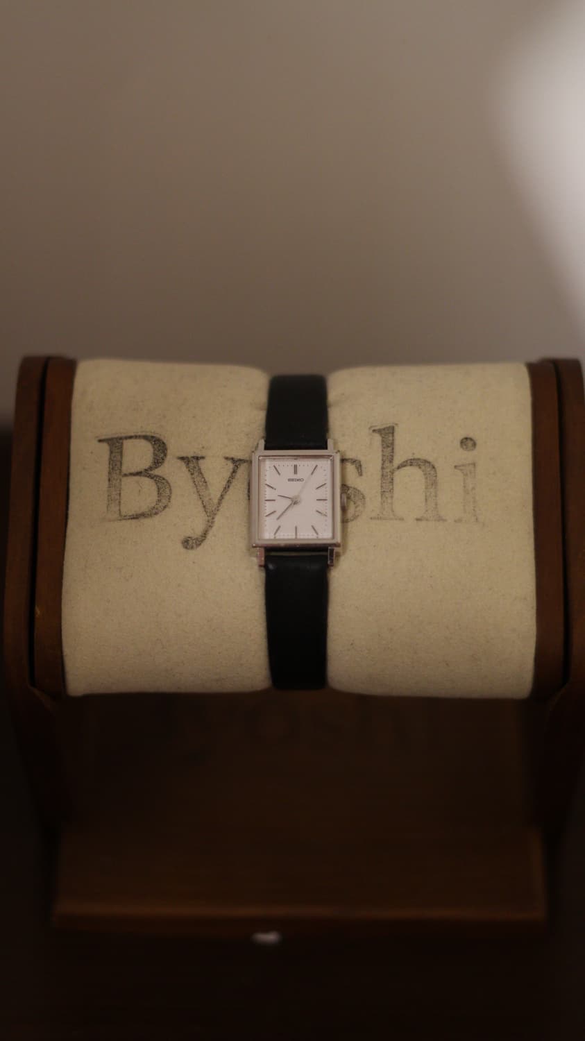 ​[Seiko] 세이코 미니멀 스퀘어 실버 여성용 시계 상품이미지2