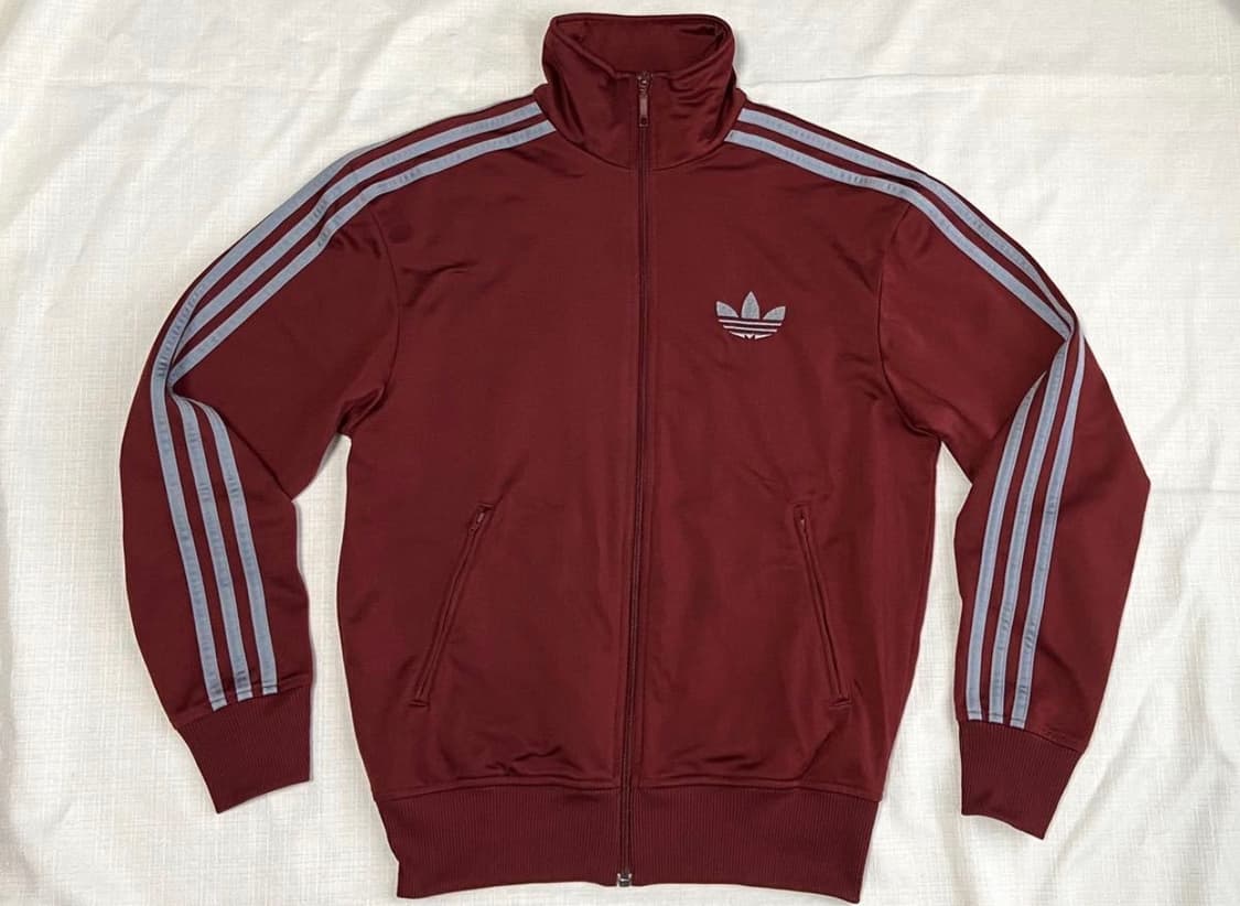 아디다스 파이어버드 버건디 그레이실버 져지 상품이미지2