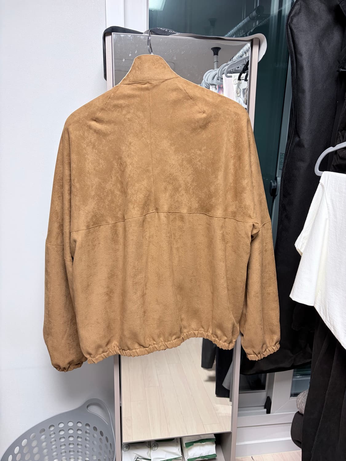 Ancellm 비건 스웨이드 kimono 블루종 2사이즈 상품이미지2