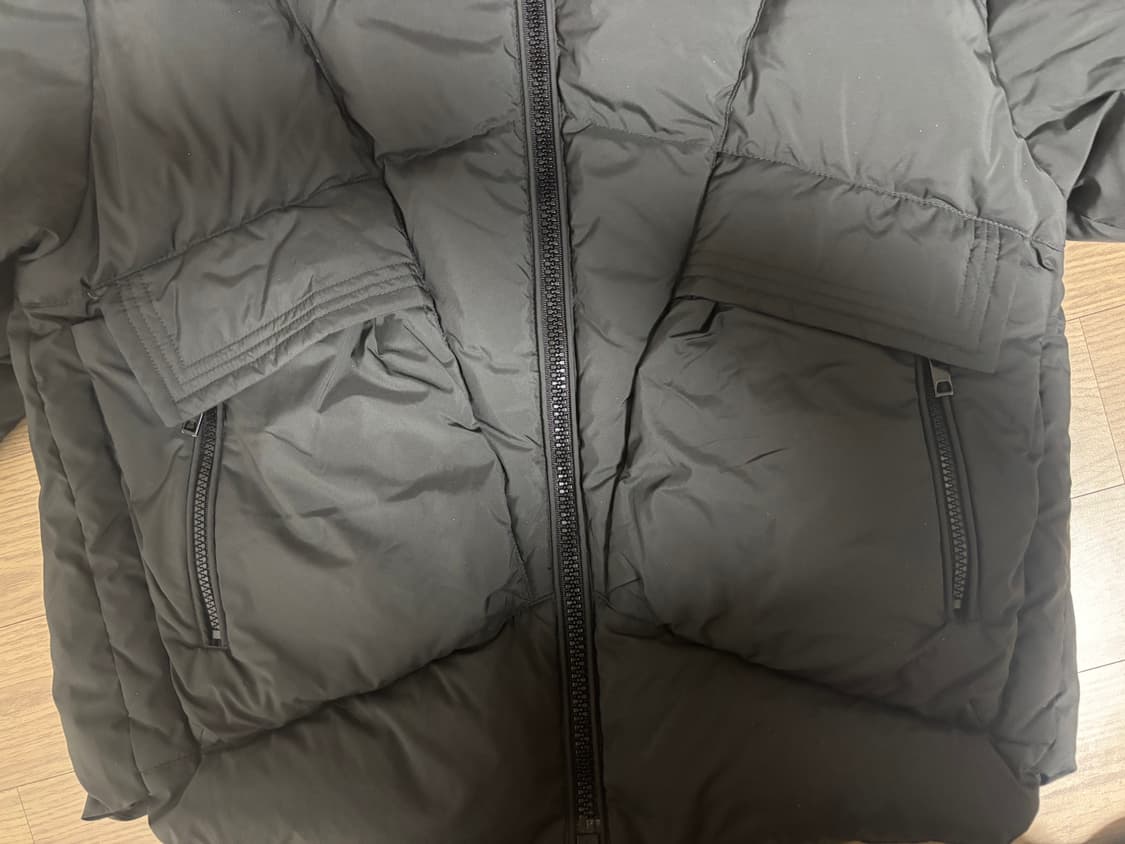 상태최상 에고이스트 빅후드 하이넥 볼륨 푸퍼 구스다운패딩 여 55(66 상품이미지5