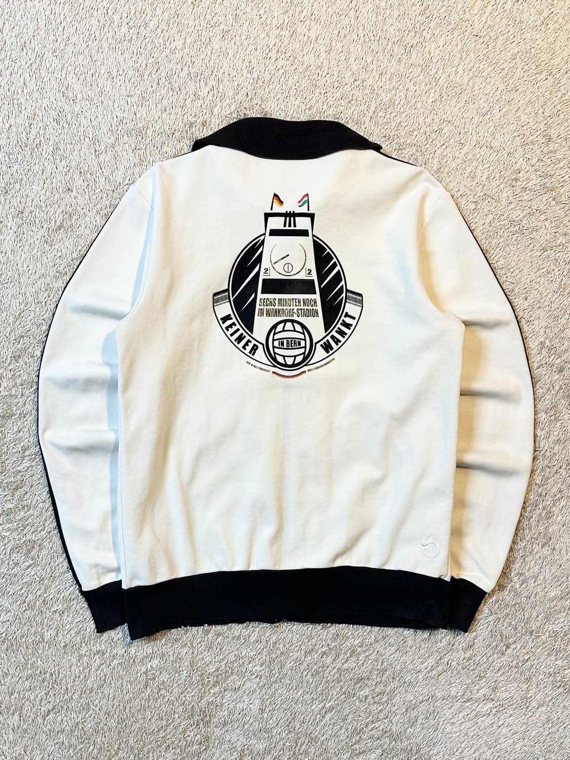 대장급) 아디다스 독일 유로 2008 트랙탑 져지 오레오 상품이미지3