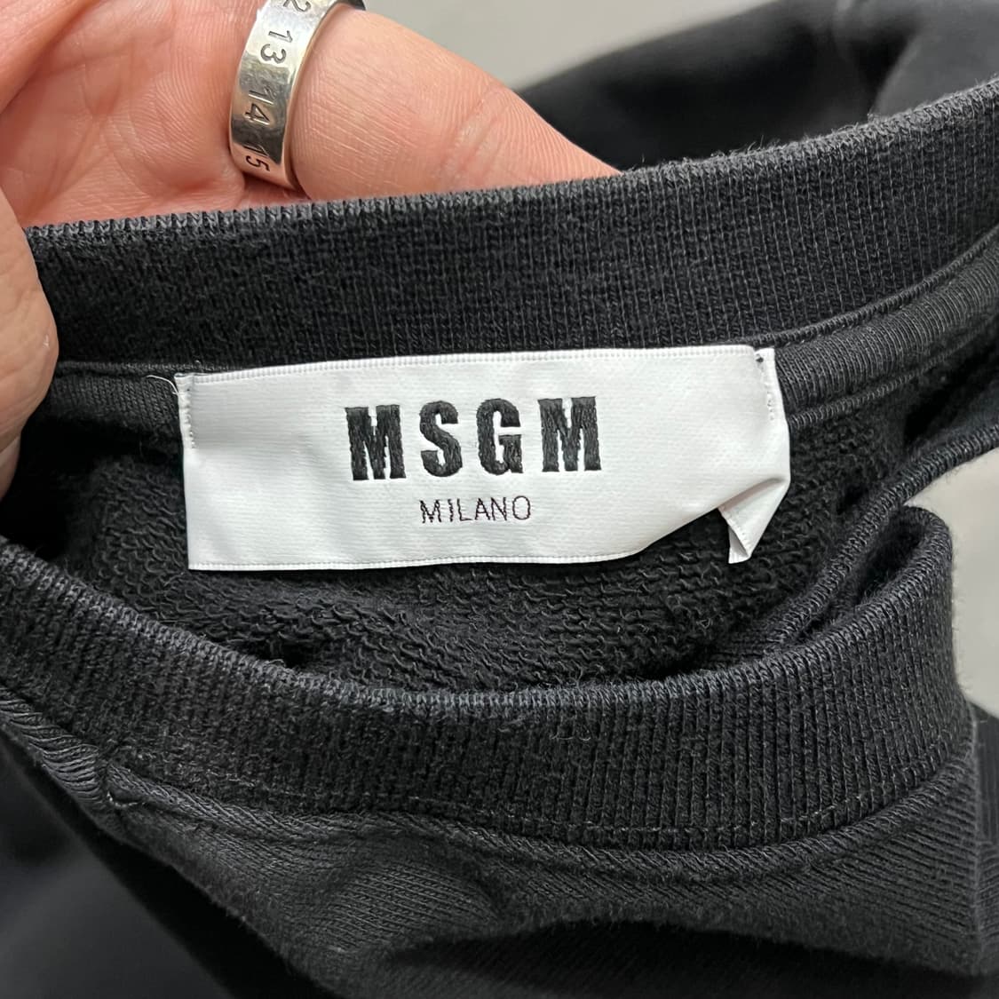 msgm 로고 맨투맨 y14419 상품이미지6