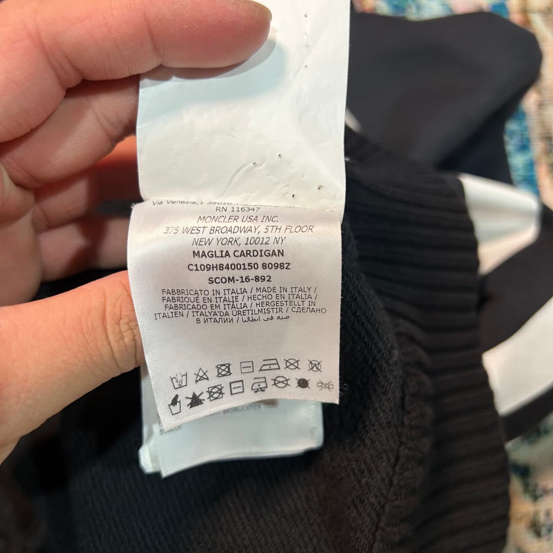 [2XL] ✨유일매물✨오프화이트X몽클레르 17ss 후드집업 상품이미지8