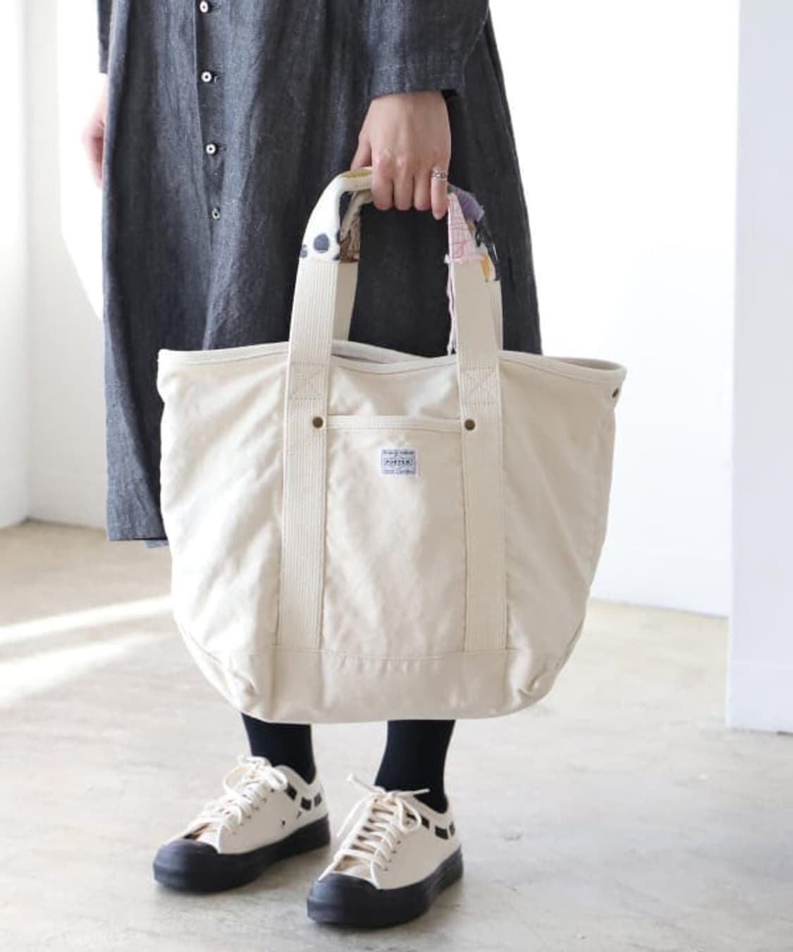 PORTER × fennica × BEAMS rug handle tote 상품이미지6