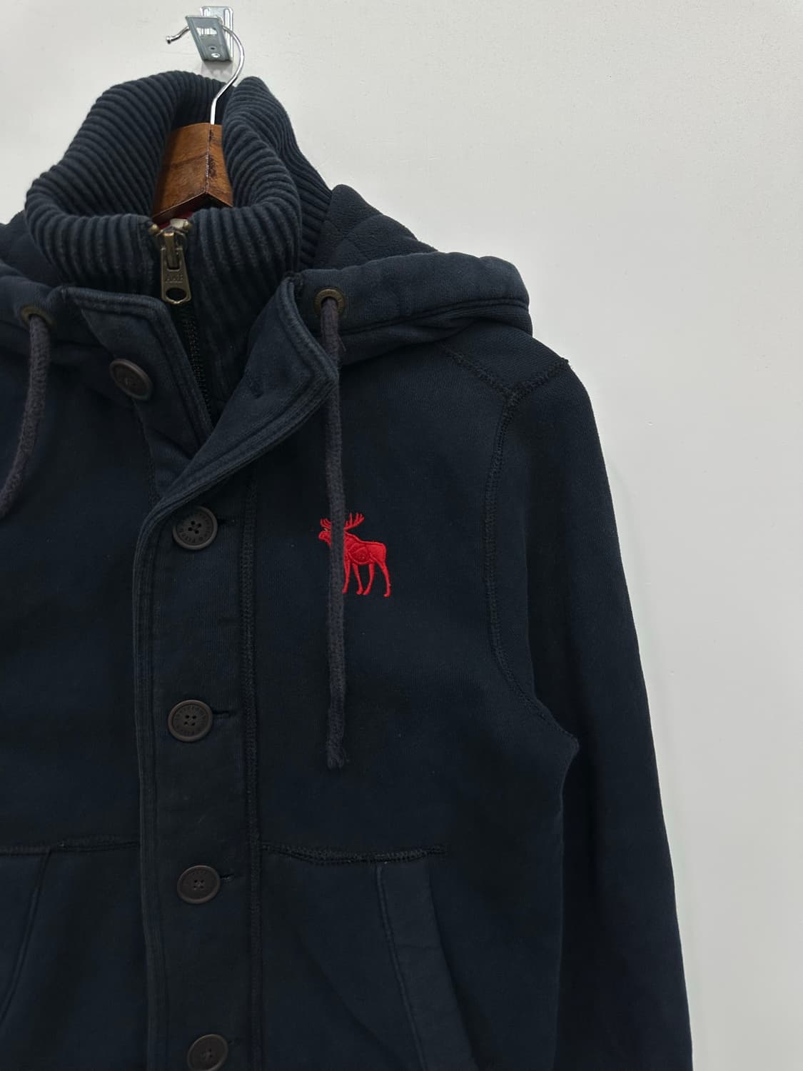 아베크롬비 네이비 후드집업  상품이미지2