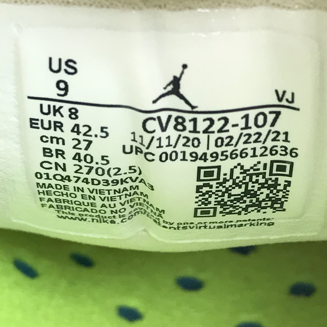 나이키 NIKE 에어조던 MA2 신발 운동화 남성270 상품이미지10