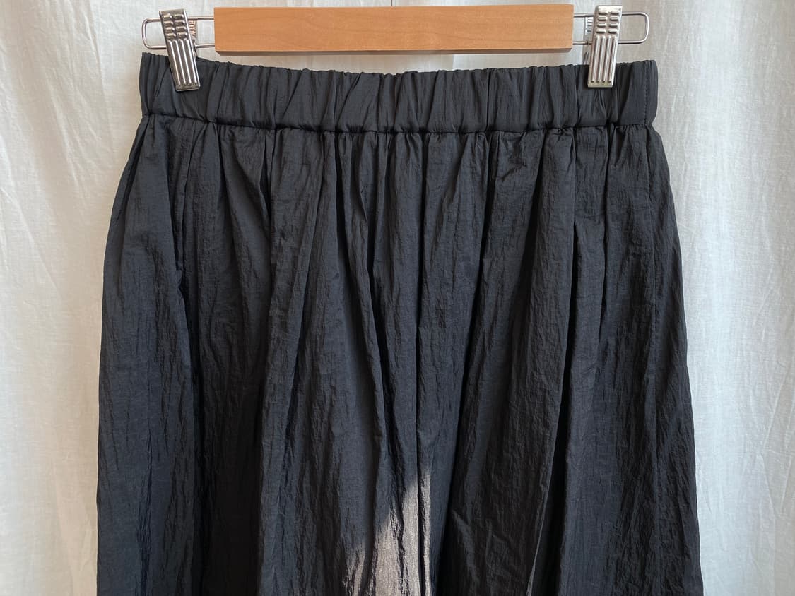 블랙 롱밴딩스커트(M) 상품이미지3