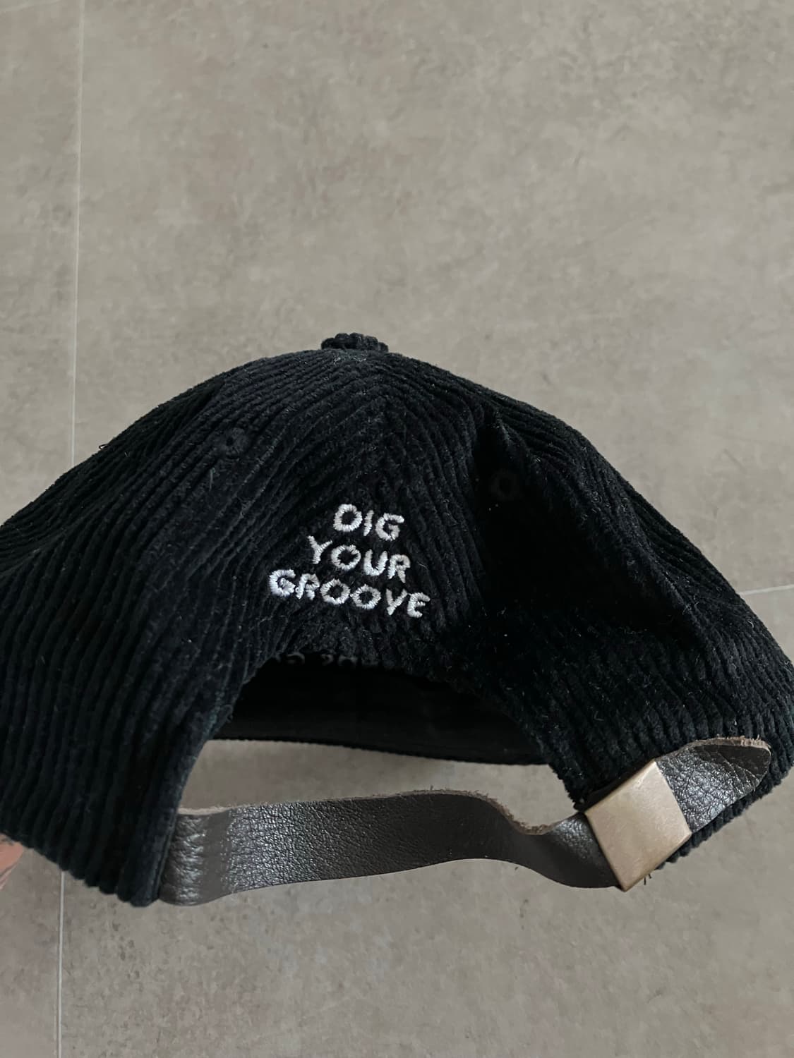 사운즈굿 코듀로이 볼캡 캠프캡 상품이미지3