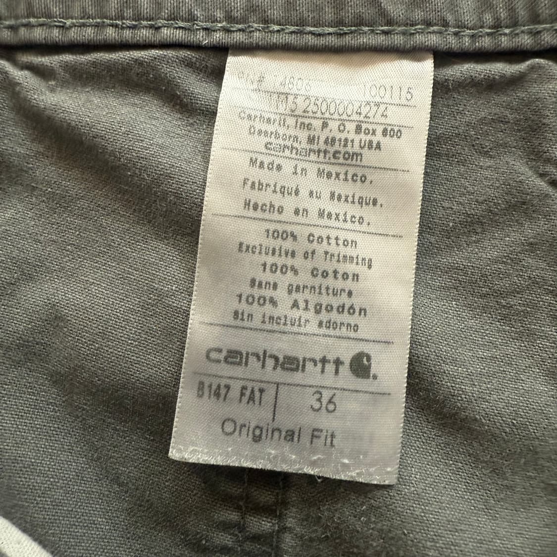 [Carhartt] 칼하트 카펜터 워크팬츠 반바지 c-9 상품이미지5
