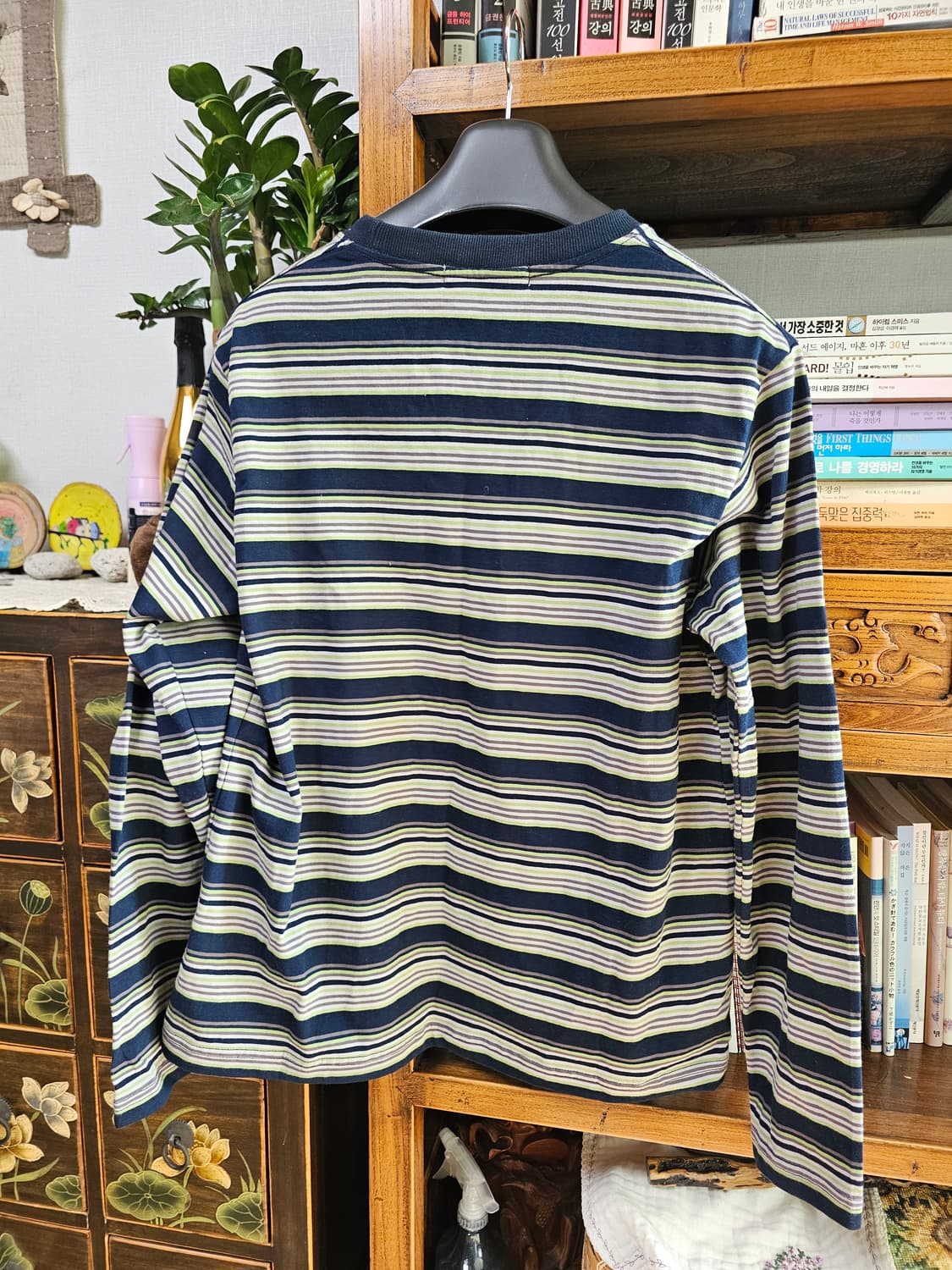 새거!! Addslow 스트라이프 긴팔티 0사이즈 애드슬로우 에드슬로우 상품이미지4