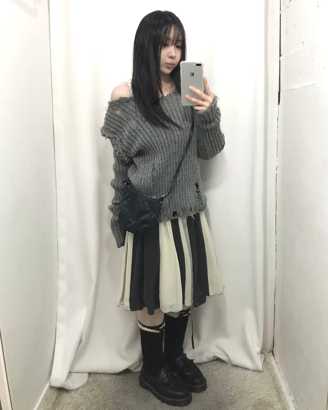 데일리 그런지 코디 세트 🤍 상품이미지1