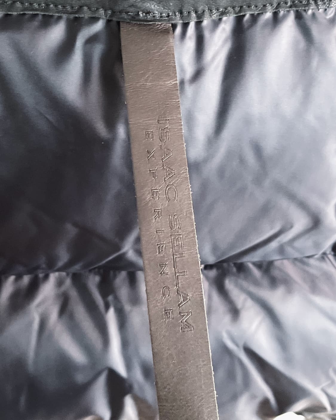 rare* 아이작 셀람 하이넥 스트럭쳐 디어스킨 패딩 베스트 상품이미지8