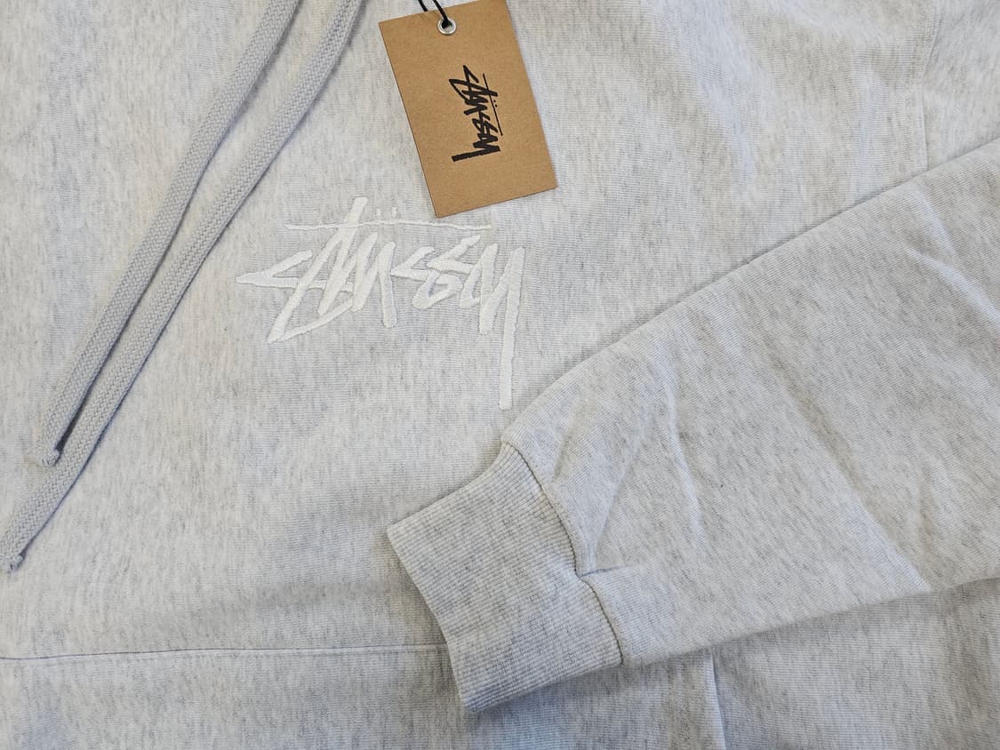 스투시 기모 자수로고 후드티 상품이미지4