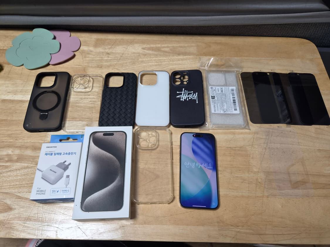 아이폰15프로 티타늄. 128 상품이미지8