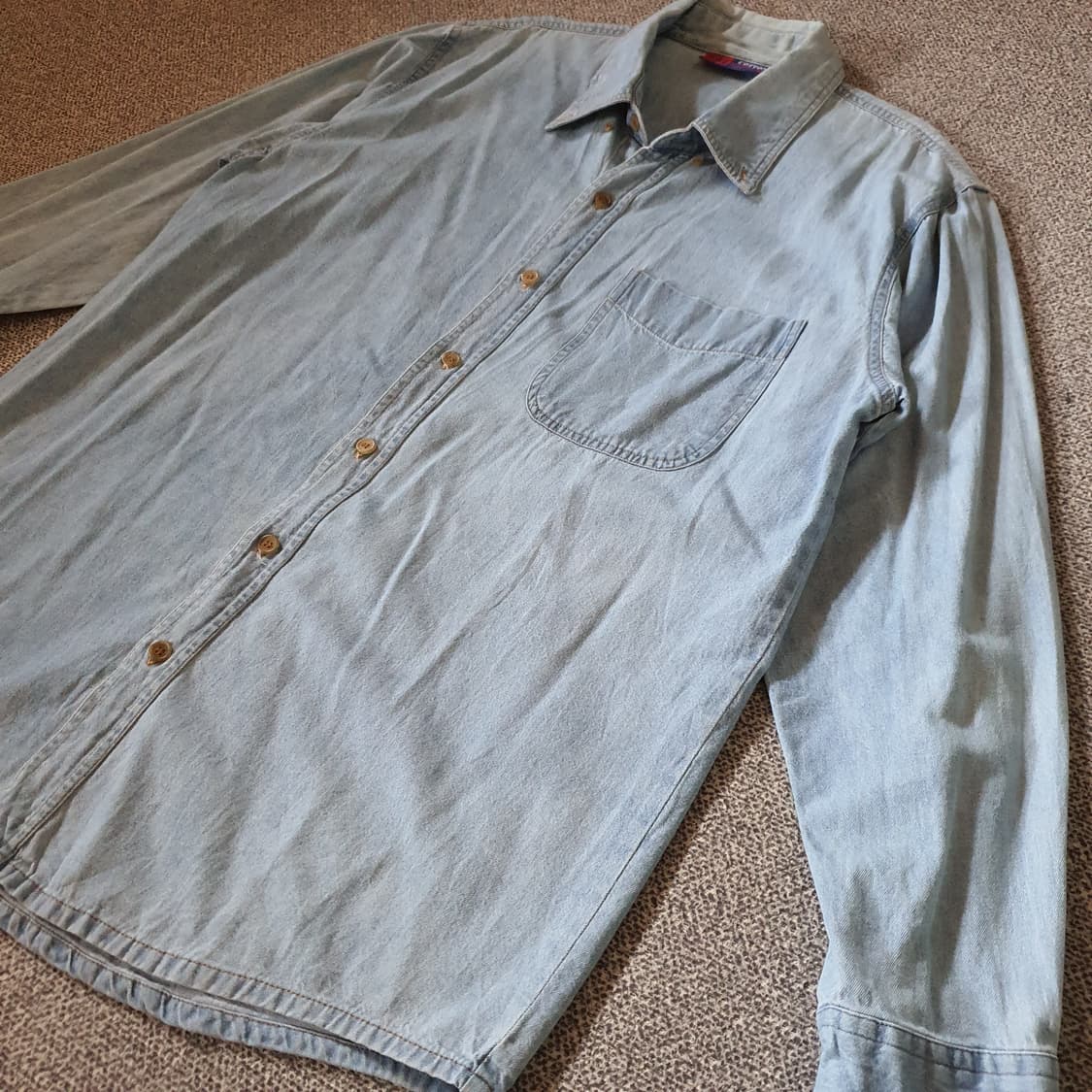 90s미국 수입 데님 셔츠  no.54 상품이미지2