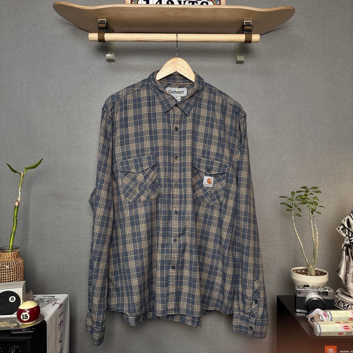 칼하트 체크셔츠 상품이미지2