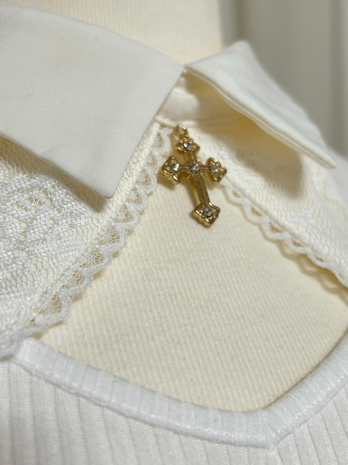 엑시즈팜 화이트 레이스 로걀탑 페어리 히메갸루 상품이미지2