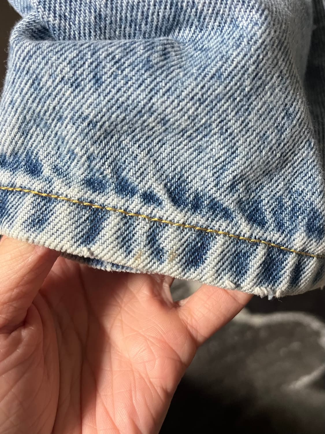 메종마르지엘라 컷아웃 데님 40 상품이미지10