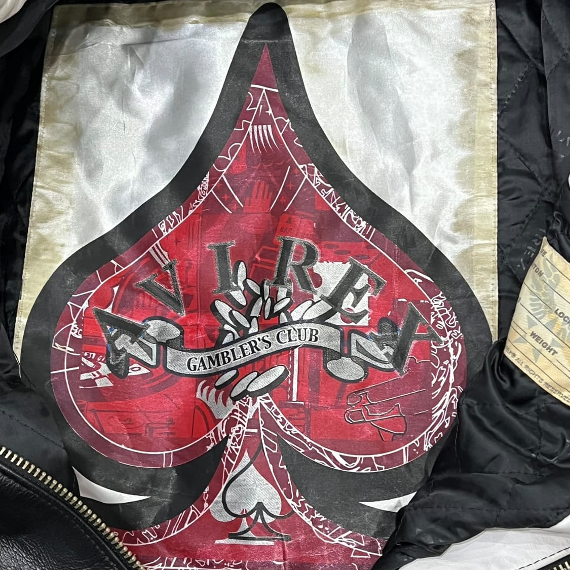 아비렉스 킹 카지노 바시티자켓 s08525 상품이미지7