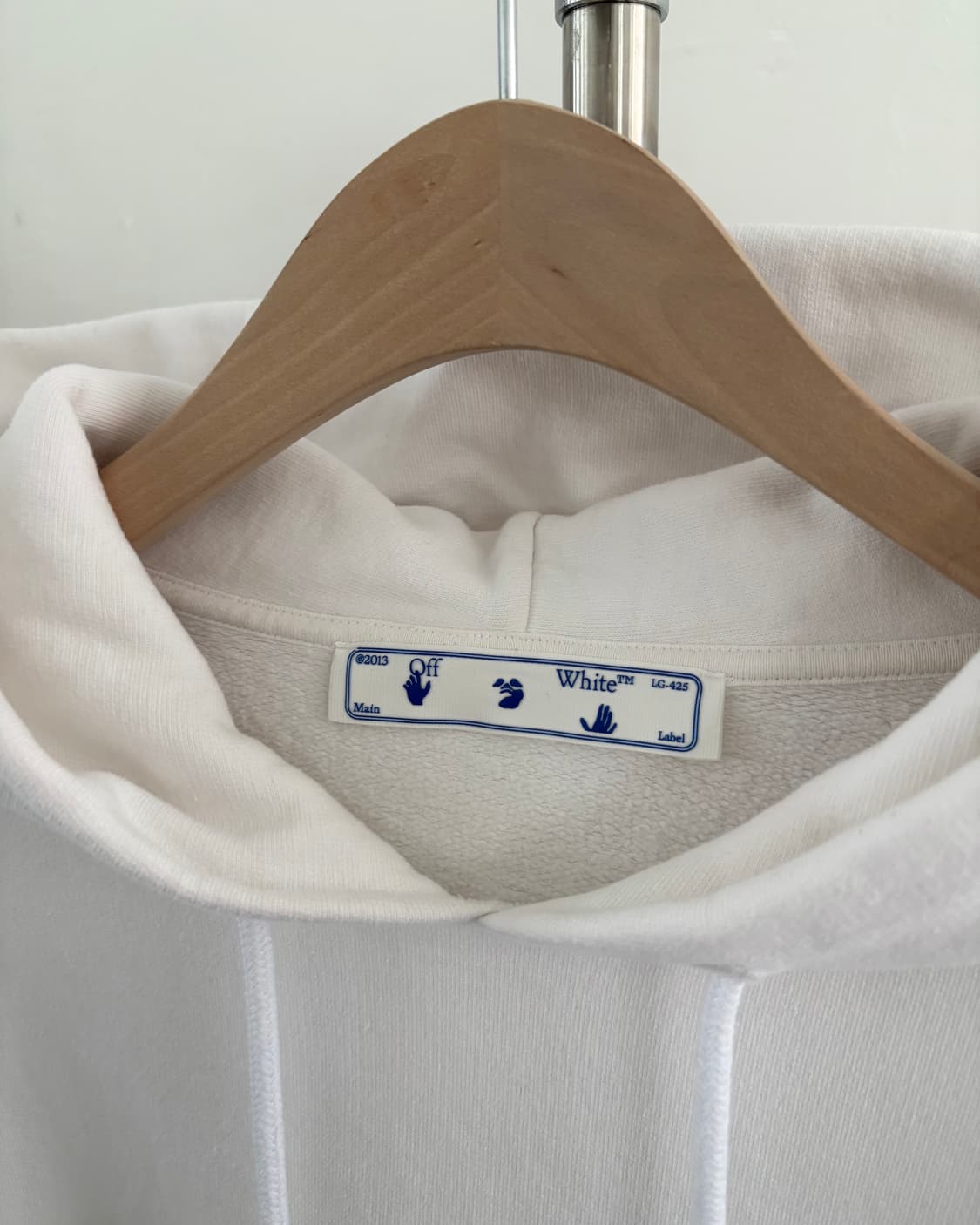 Off-White 오프화이트 화이트 버블 그래피티 후드티 상품이미지5