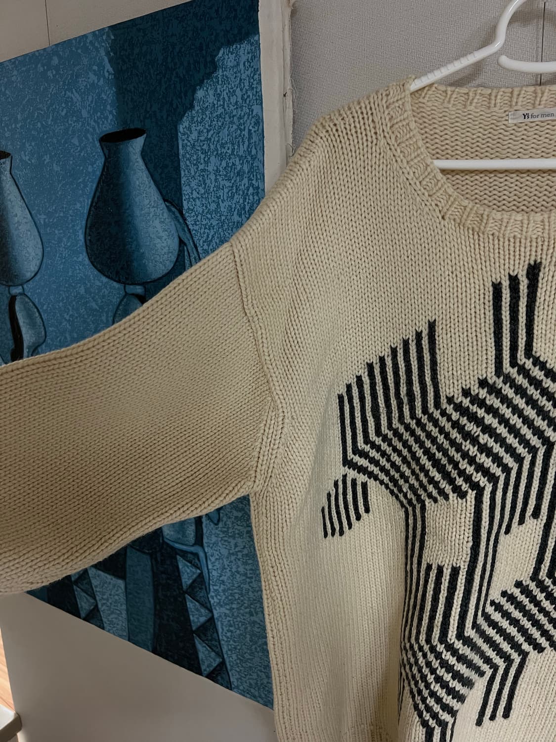 빈티지 요지야마모토 ys for man 해비 울 니트 상품이미지4