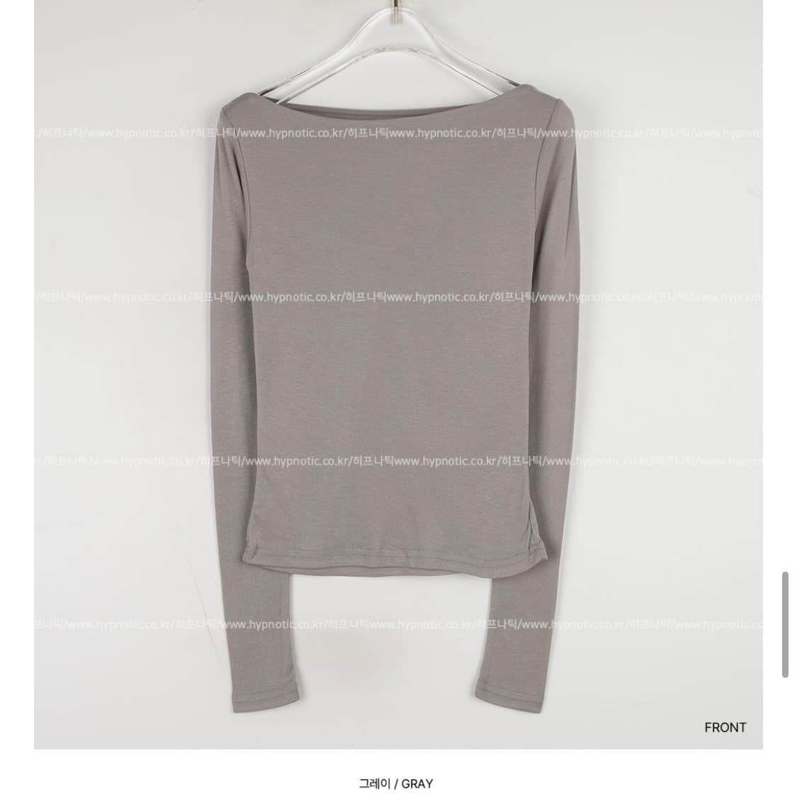 히프나틱 뉴비스 시스루 티 상품이미지5